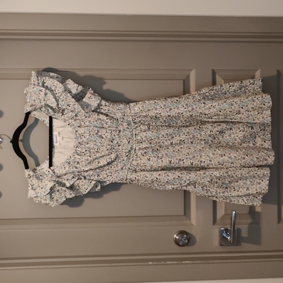 Vici Pocketed Primrose Ruffle Floral Dress Small - Picture 7 of 16